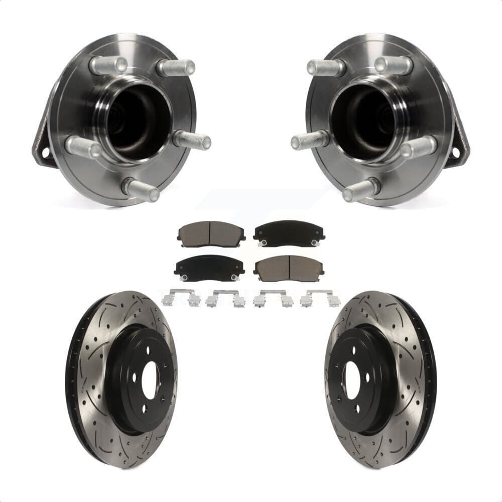 Transit Auto - KBB-123838 - Front Wheel Bearing and Hub Assembly Kits image 1