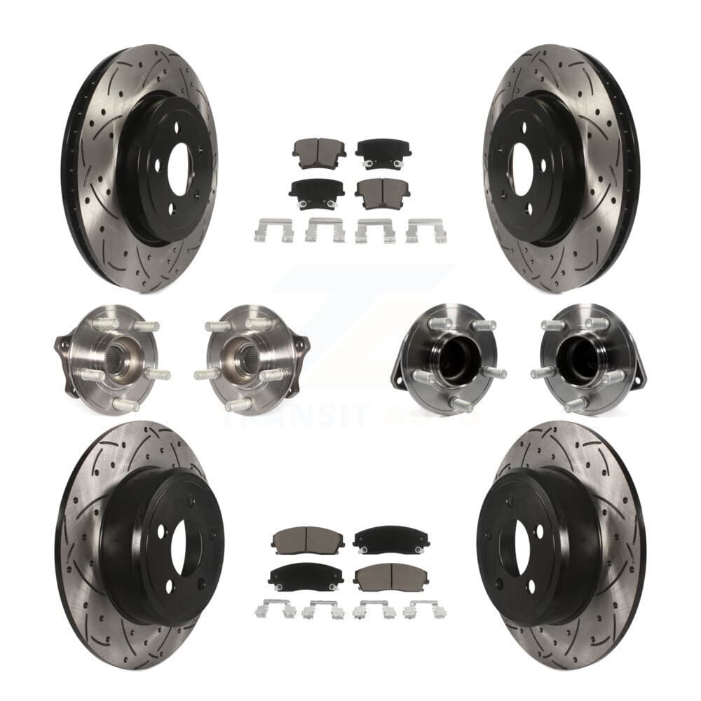 Transit Auto - KBB-123847 - Front and Rear Wheel Bearing and Hub Assembly Kits image 1
