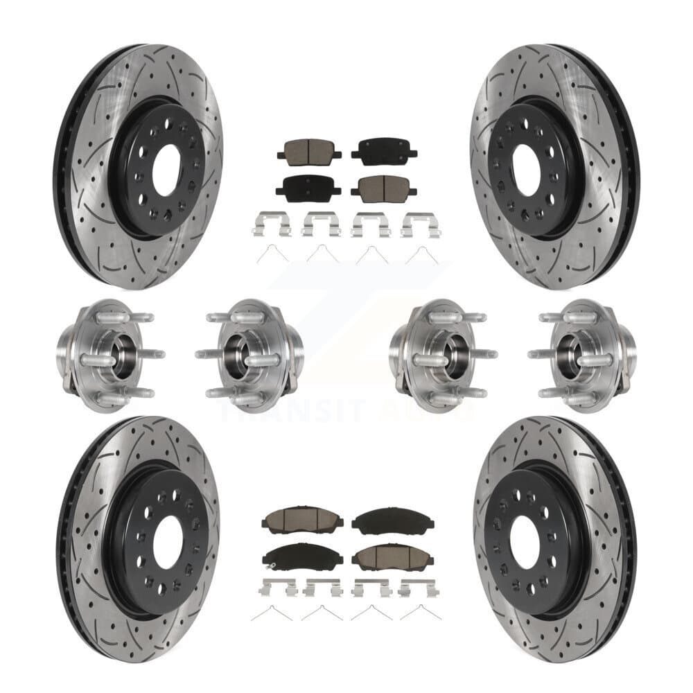 Transit Auto - KBB-123848 - Front and Rear Wheel Bearing and Hub Assembly Kits image 1