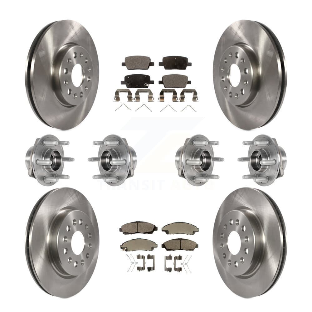 Transit Auto - KBB-123898 - Front and Rear Wheel Bearing and Hub Assembly Kits image 1