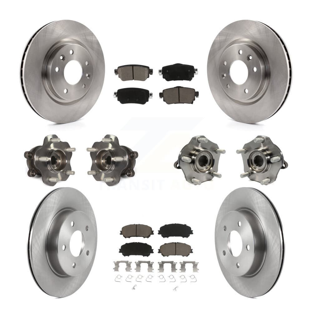 Transit Auto - KBB-125125 - Front and Rear Wheel Bearing and Hub Assembly Kits image 1