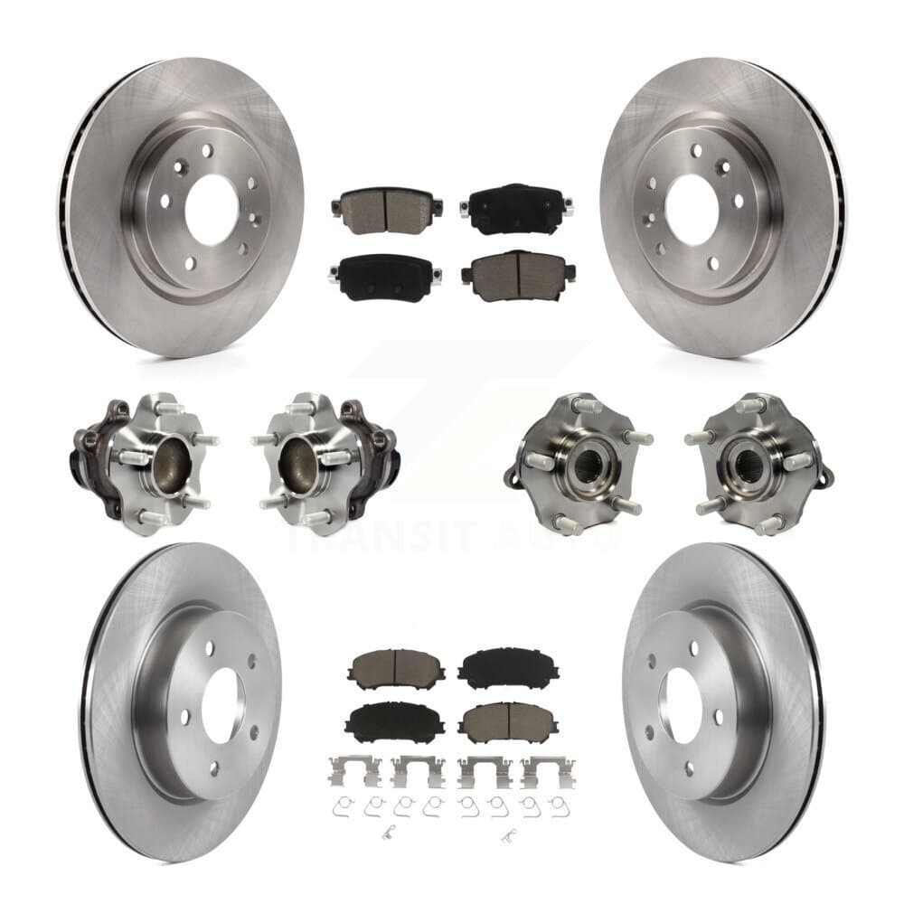 Transit Auto - KBB-125127 - Front and Rear Wheel Bearing and Hub Assembly Kits image 1