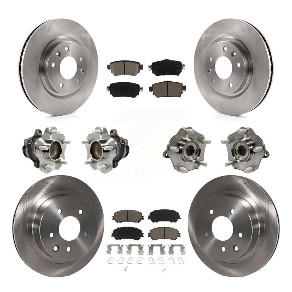 Transit Auto - KBB-125128 - Front and Rear Wheel Bearing and Hub Assembly Kits image 1