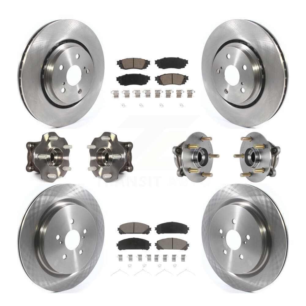 Transit Auto - KBB-125173 - Front and Rear Wheel Bearing and Hub Assembly Kits image 1