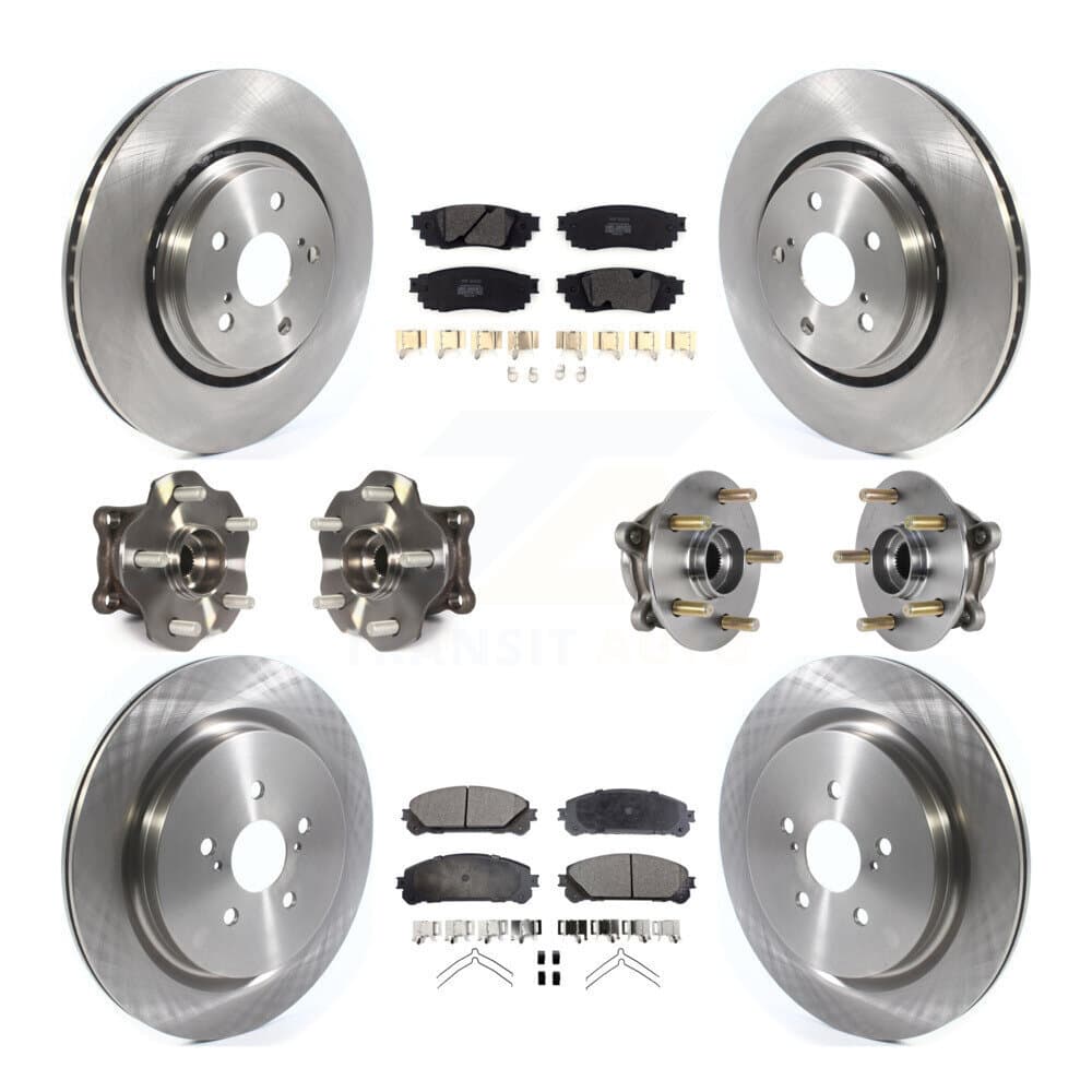 Transit Auto - KBB-125227 - Front and Rear Wheel Bearing and Hub Assembly Kits image 1