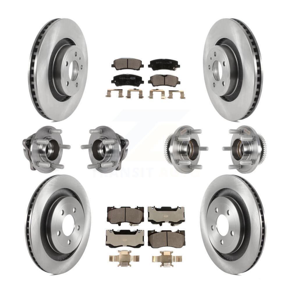 Transit Auto - KBB-125366 - Front and Rear Wheel Bearing and Hub Assembly Kits image 1