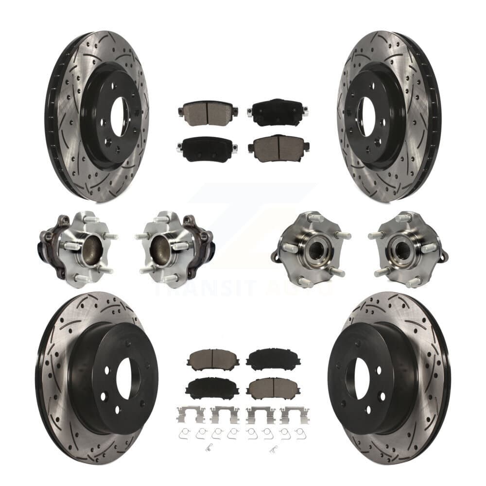 Transit Auto - KBB-125456 - Front and Rear Wheel Bearing and Hub Assembly Kits image 1