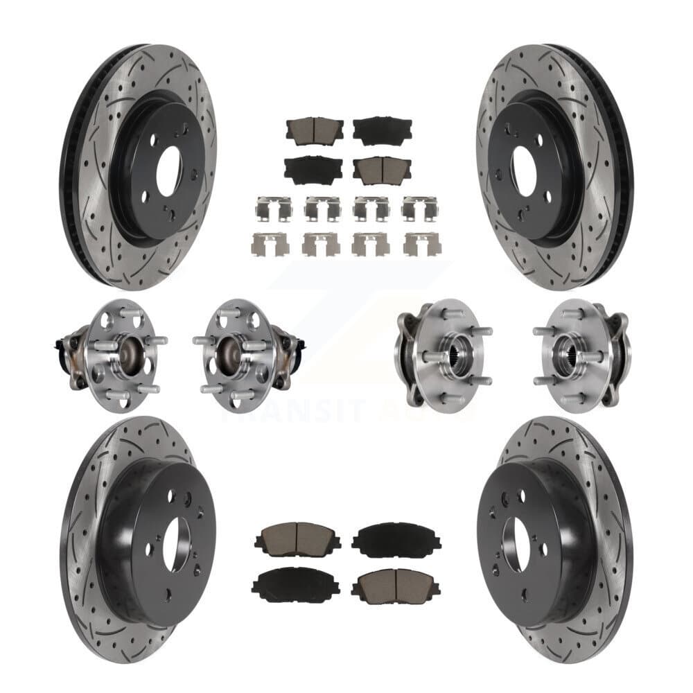 Transit Auto - KBB-125473 - Front and Rear Wheel Bearing and Hub Assembly Kits image 1