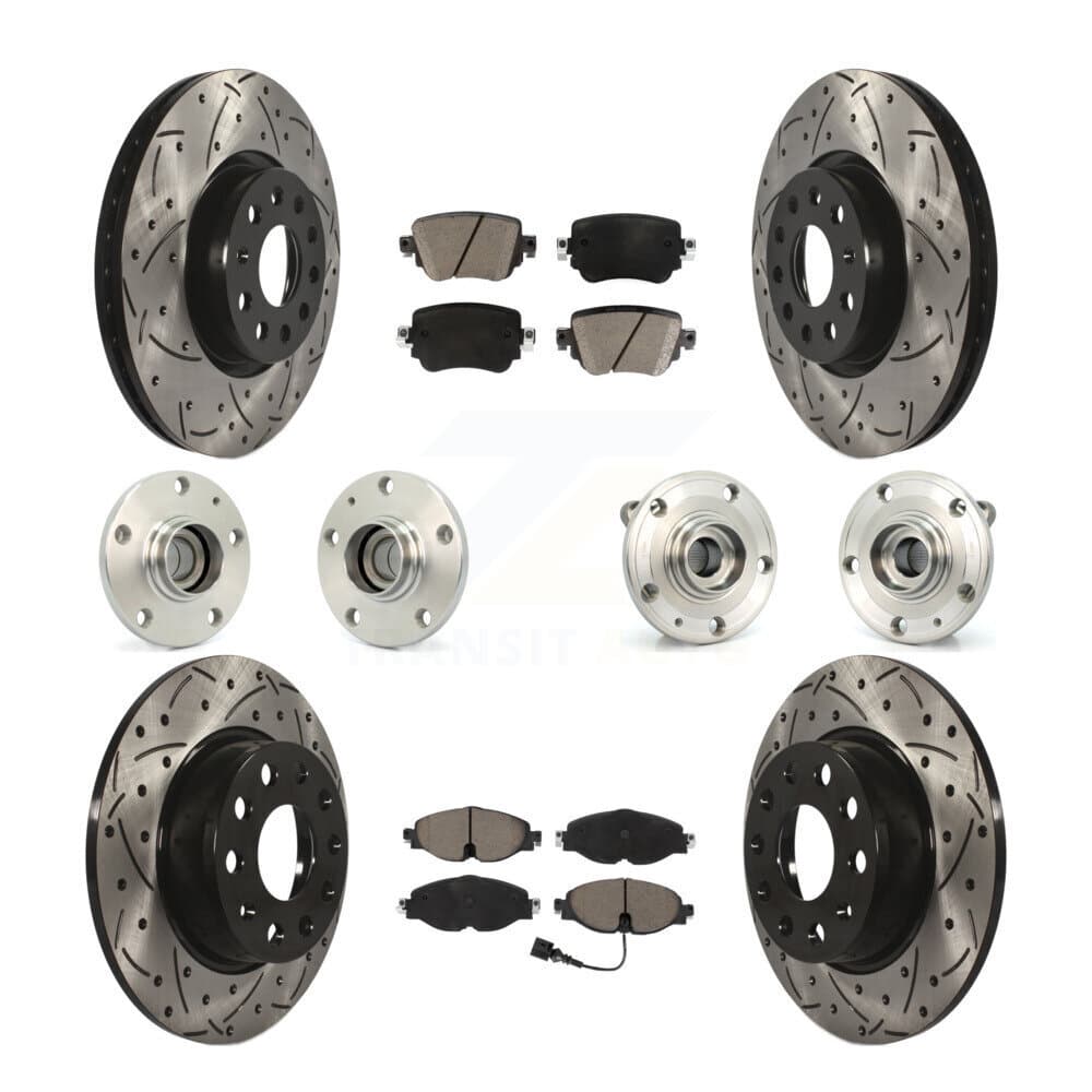 Transit Auto - KBB-125477 - Front and Rear Wheel Bearing and Hub Assembly Kits image 1