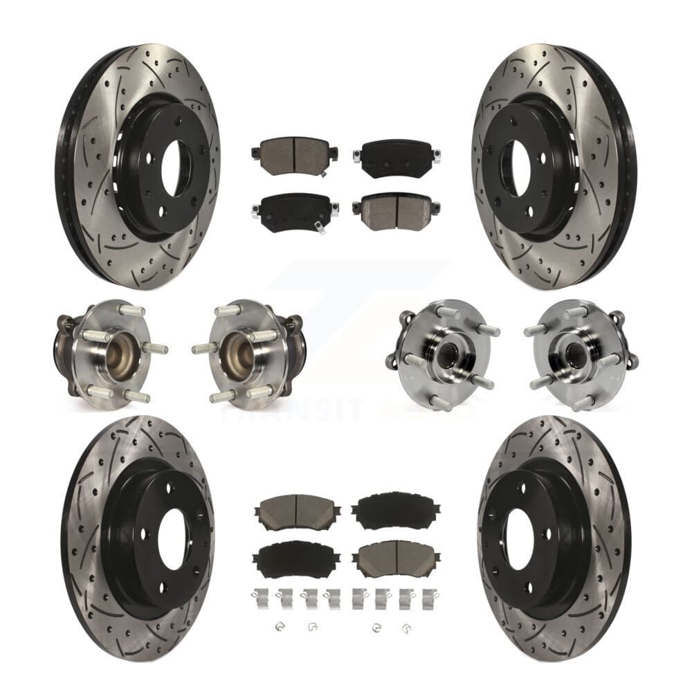 Transit Auto - KBB-125479 - Front and Rear Wheel Bearing and Hub Assembly Kits image 1