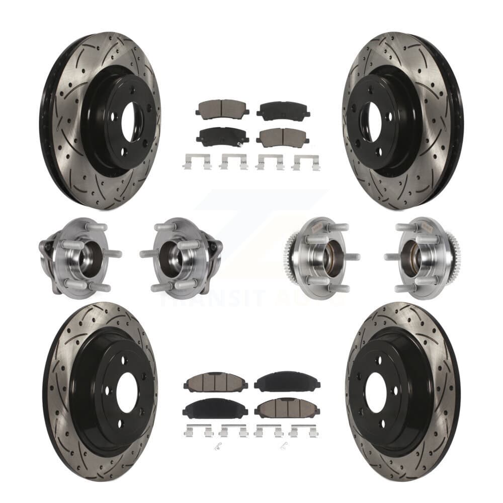 Transit Auto - KBB-125494 - Front and Rear Wheel Bearing and Hub Assembly Kits image 1