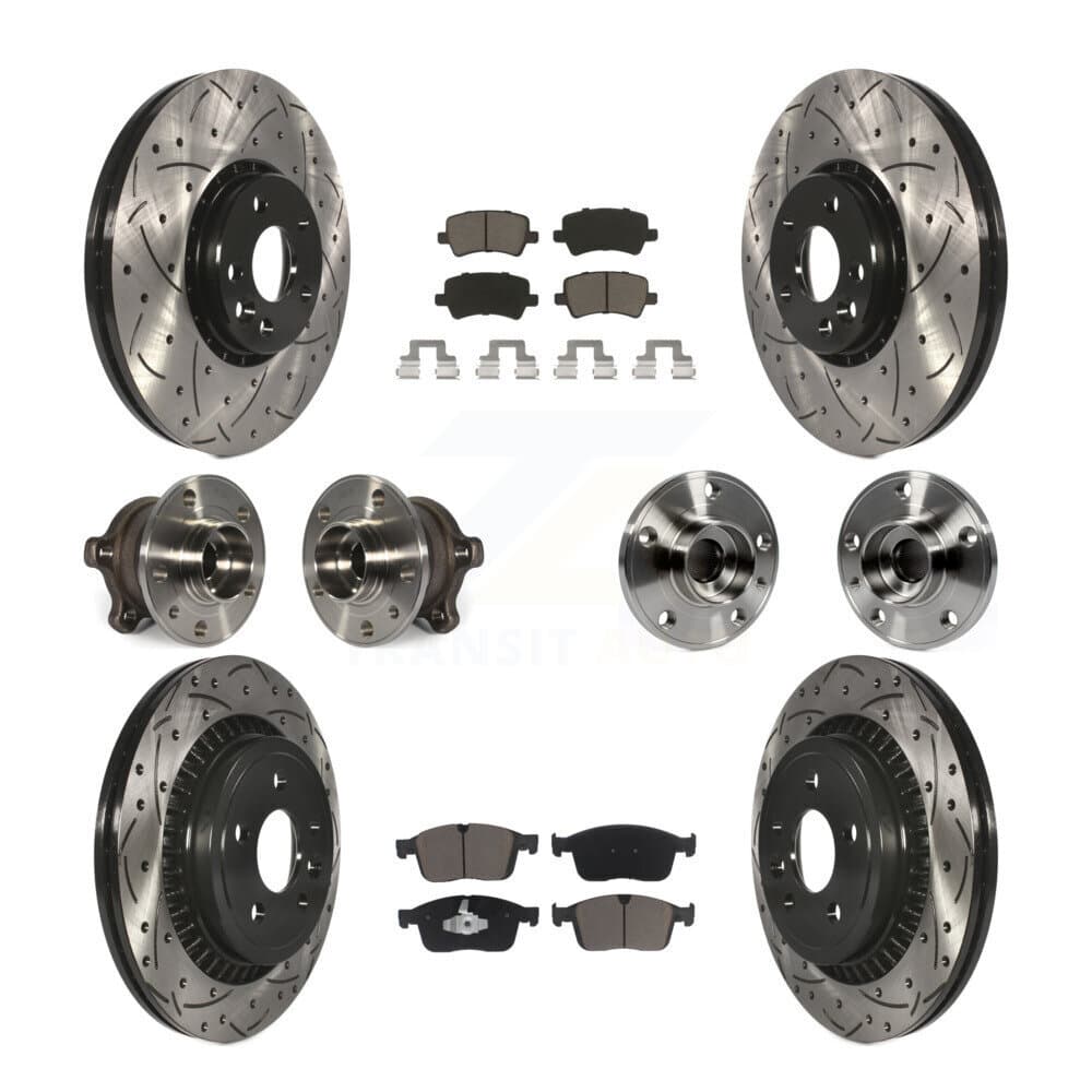 Transit Auto - KBB-125495 - Front and Rear Wheel Bearing and Hub Assembly Kits image 1