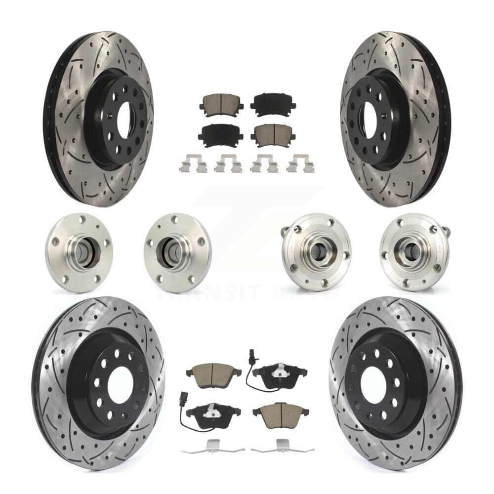 Transit Auto - KBB-125497 - Front and Rear Wheel Bearing and Hub Assembly Kits image 1