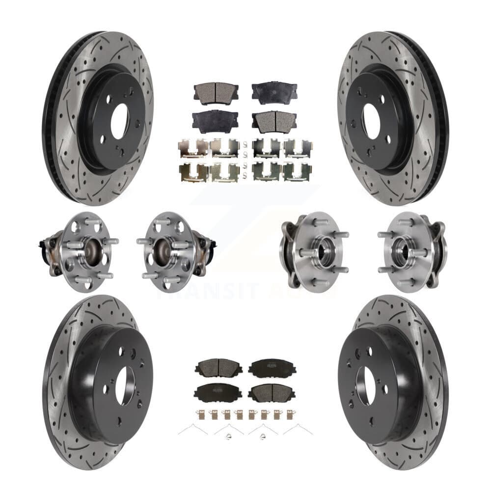 Transit Auto - KBB-125531 - Front and Rear Wheel Bearing and Hub Assembly Kits image 1