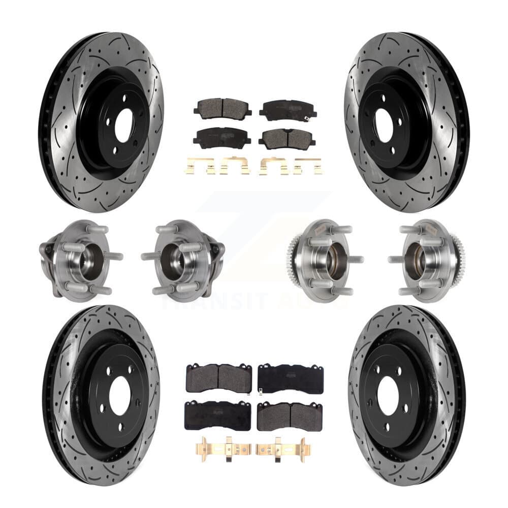Transit Auto - KBB-125539 - Front and Rear Wheel Bearing and Hub Assembly Kits image 1