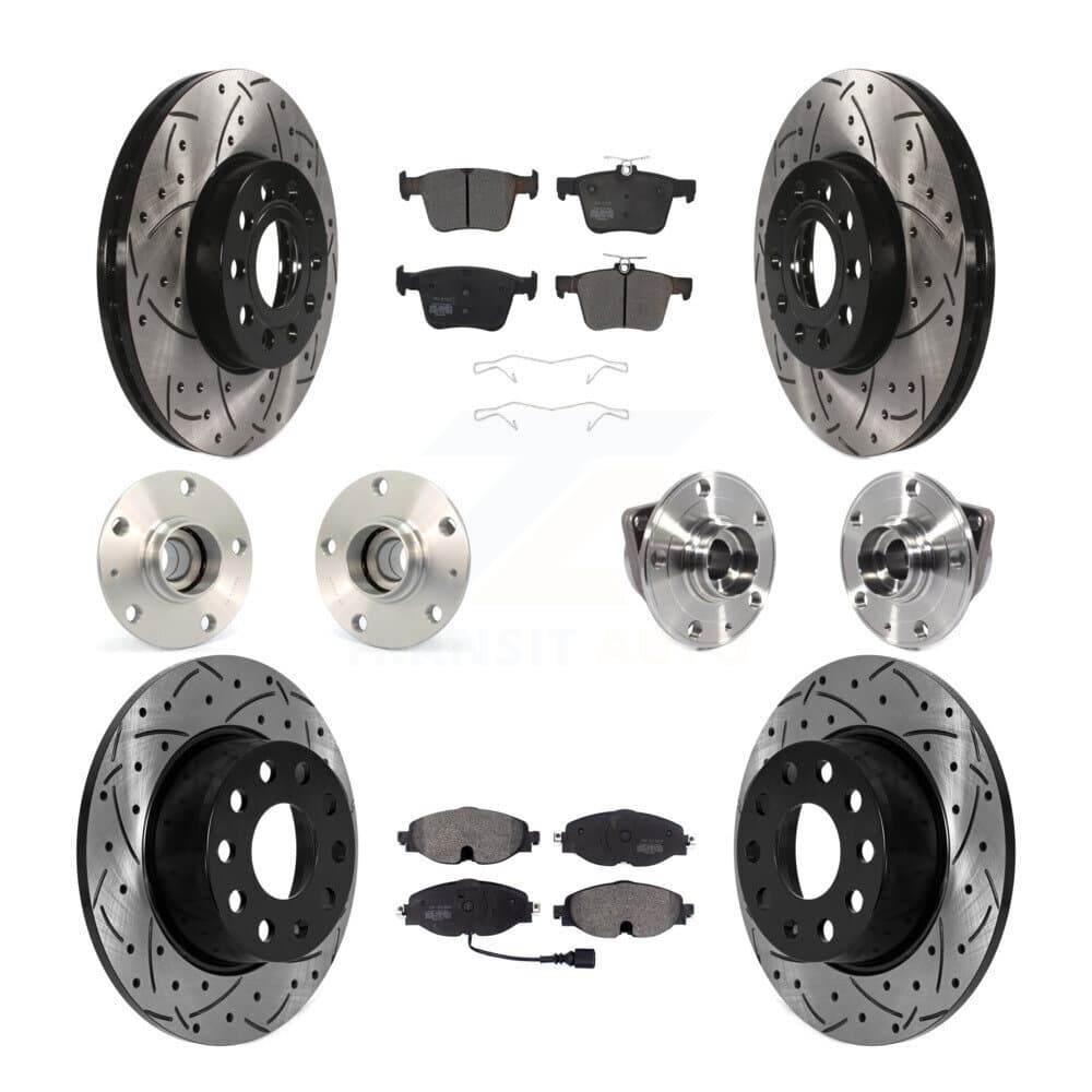Transit Auto - KBB-125563 - Front and Rear Wheel Bearing and Hub Assembly Kits image 1