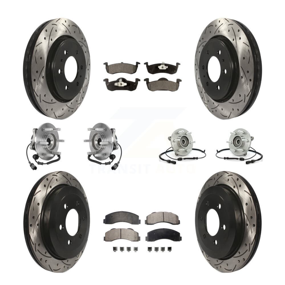 Transit Auto - KBB-125572 - Front and Rear Wheel Bearing and Hub Assembly Kits image 1