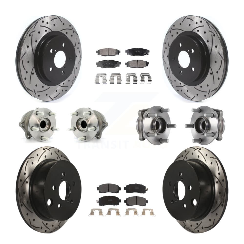 Transit Auto - KBB-125574 - Front and Rear Wheel Bearing and Hub Assembly Kits image 1