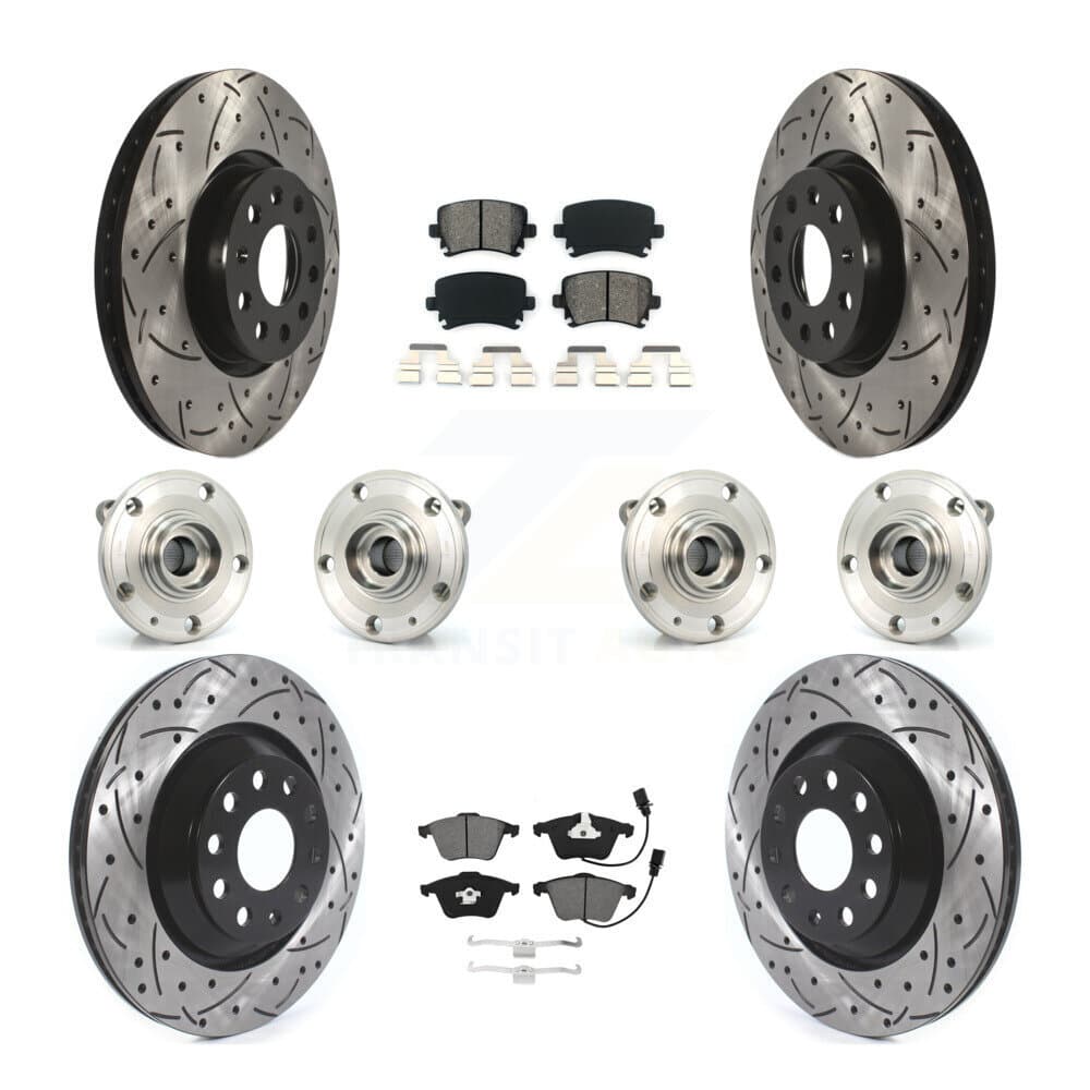 Transit Auto - KBB-125634 - Front and Rear Wheel Bearing and Hub Assembly Kits image 1