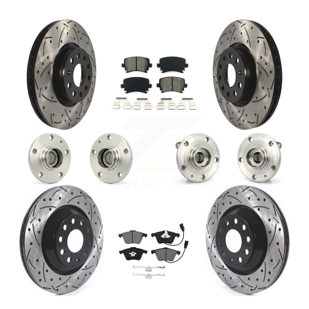 Transit Auto - KBB-125635 - Front and Rear Wheel Bearing and Hub Assembly Kits image 1
