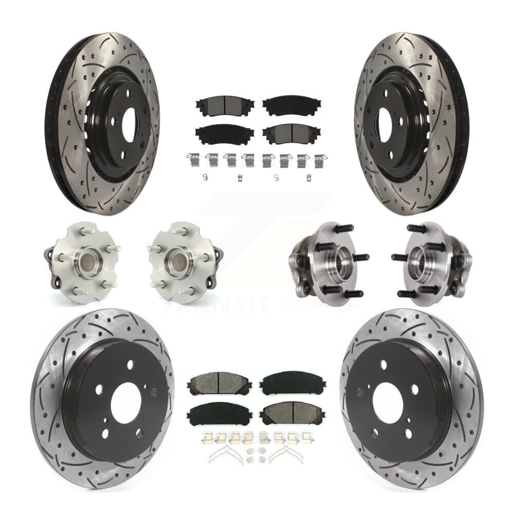 Transit Auto - KBB-125643 - Front and Rear Wheel Bearing and Hub Assembly Kits image 1