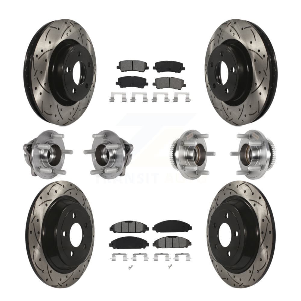 Transit Auto - KBB-125647 - Front and Rear Wheel Bearing and Hub Assembly Kits image 1