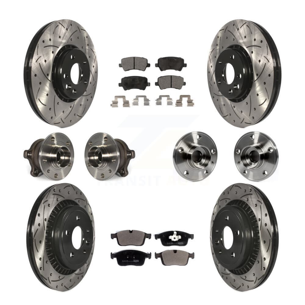 Transit Auto - KBB-125695 - Front and Rear Wheel Bearing and Hub Assembly Kits image 1