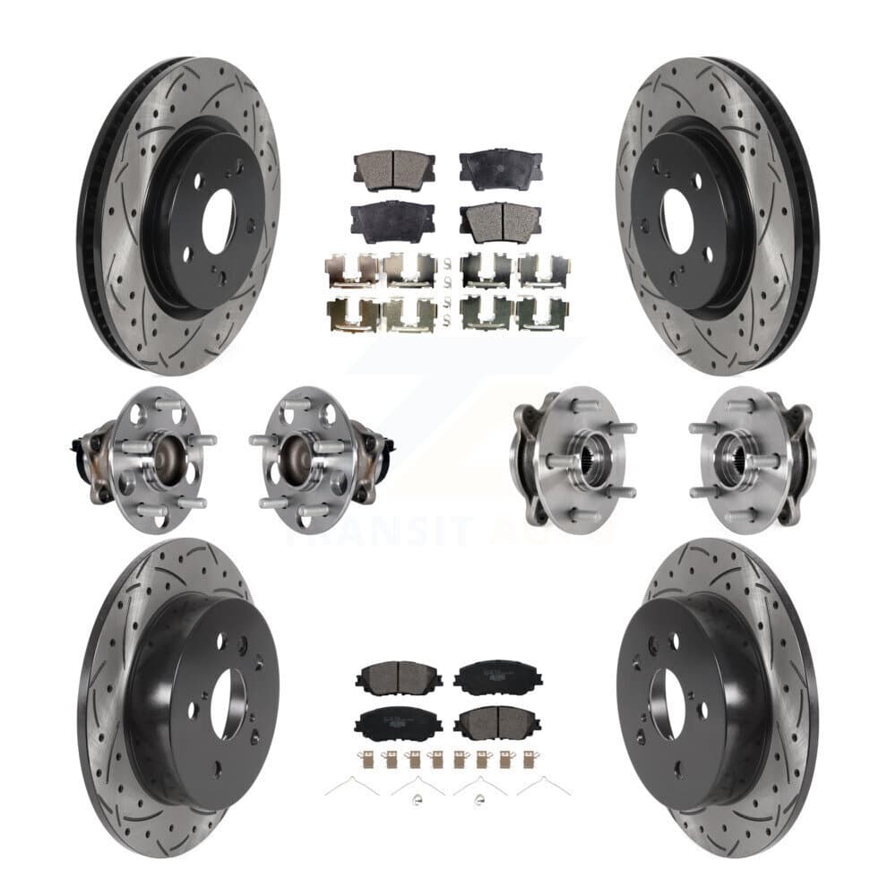 Transit Auto - KBB-125697 - Front and Rear Wheel Bearing and Hub Assembly Kits image 1