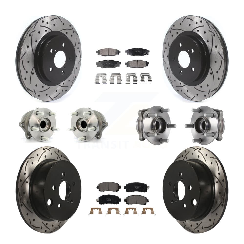 Transit Auto - KBB-125716 - Front and Rear Wheel Bearing and Hub Assembly Kits image 1