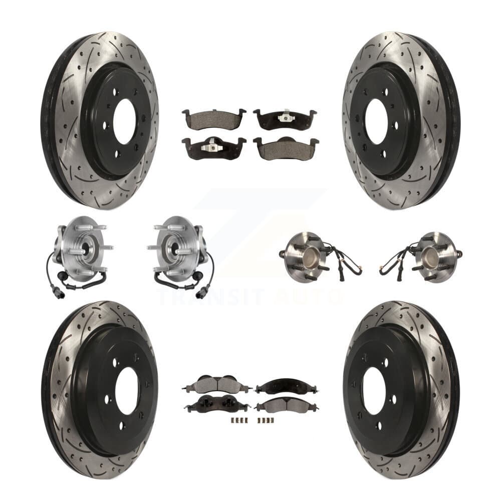 Transit Auto - KBB-125738 - Front and Rear Wheel Bearing and Hub Assembly Kits image 1