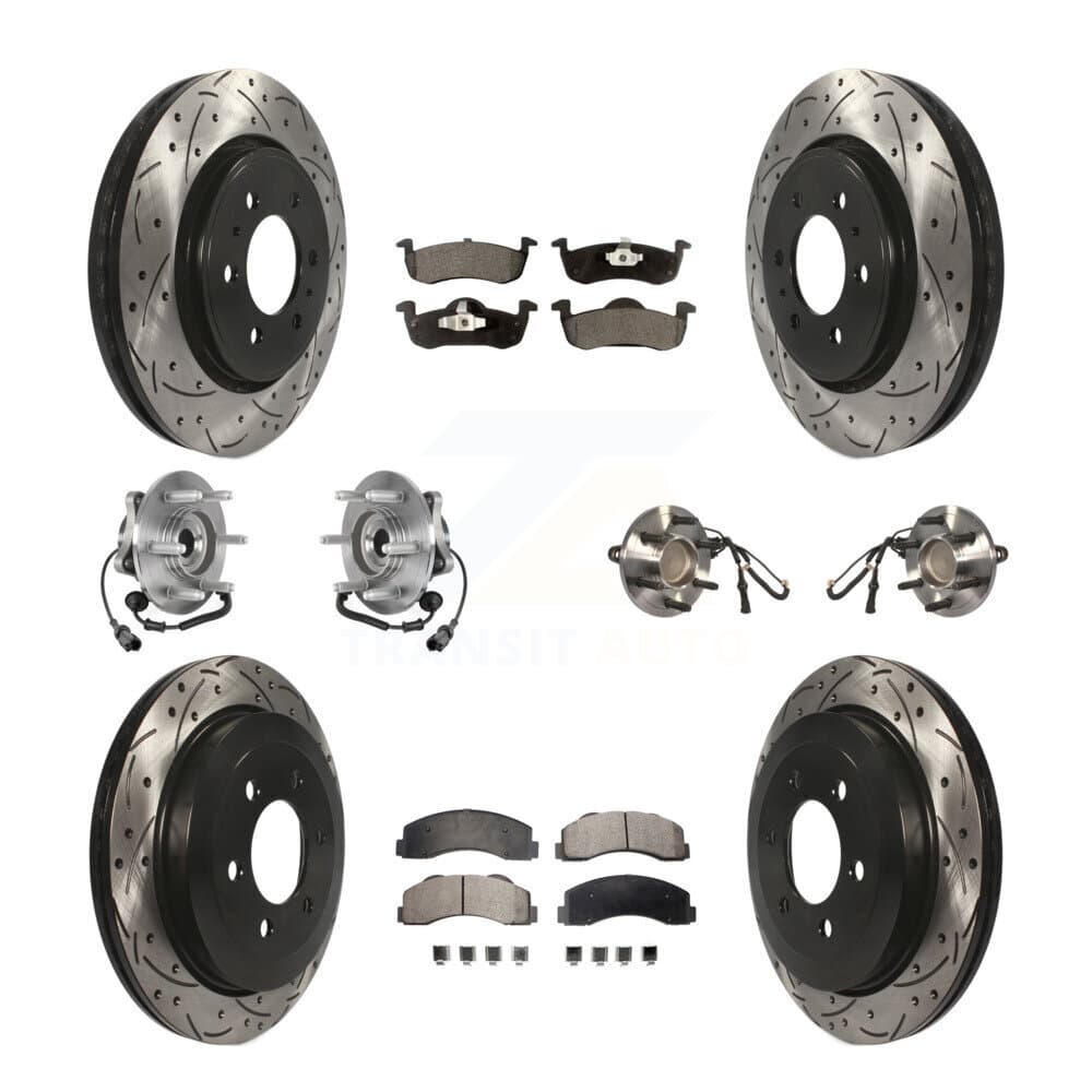 Transit Auto - KBB-125740 - Front and Rear Wheel Bearing and Hub Assembly Kits image 1
