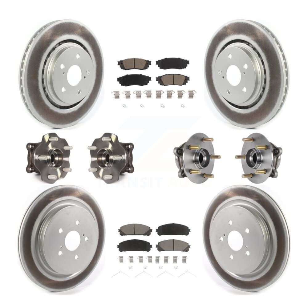 Transit Auto - KBB-125818 - Front and Rear Wheel Bearing and Hub Assembly Kits image 1