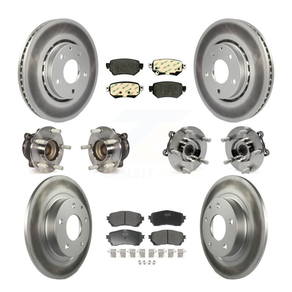 Transit Auto - KBB-125994 - Front and Rear Wheel Bearing and Hub Assembly Kits image 1