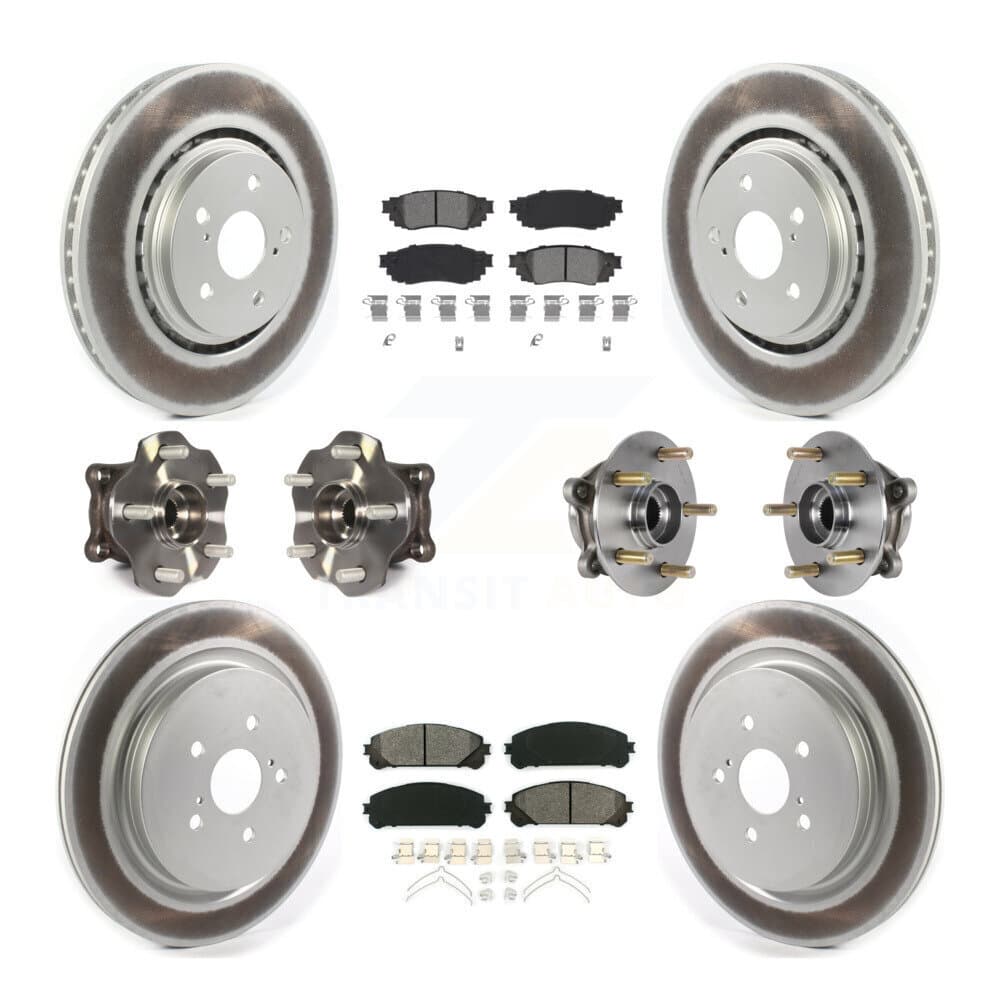 Transit Auto - KBB-126096 - Front and Rear Wheel Bearing and Hub Assembly Kits image 1