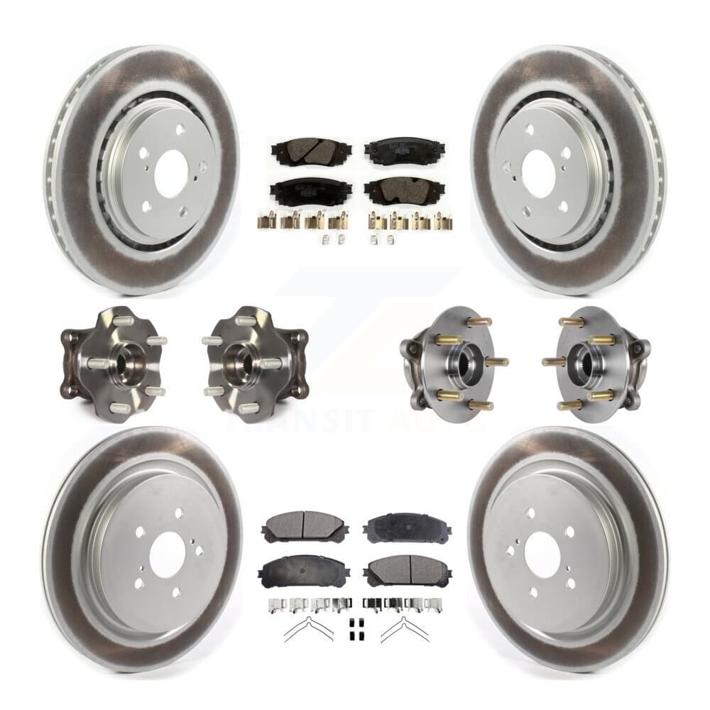 Transit Auto - KBB-126173 - Front and Rear Wheel Bearing and Hub Assembly Kits image 1