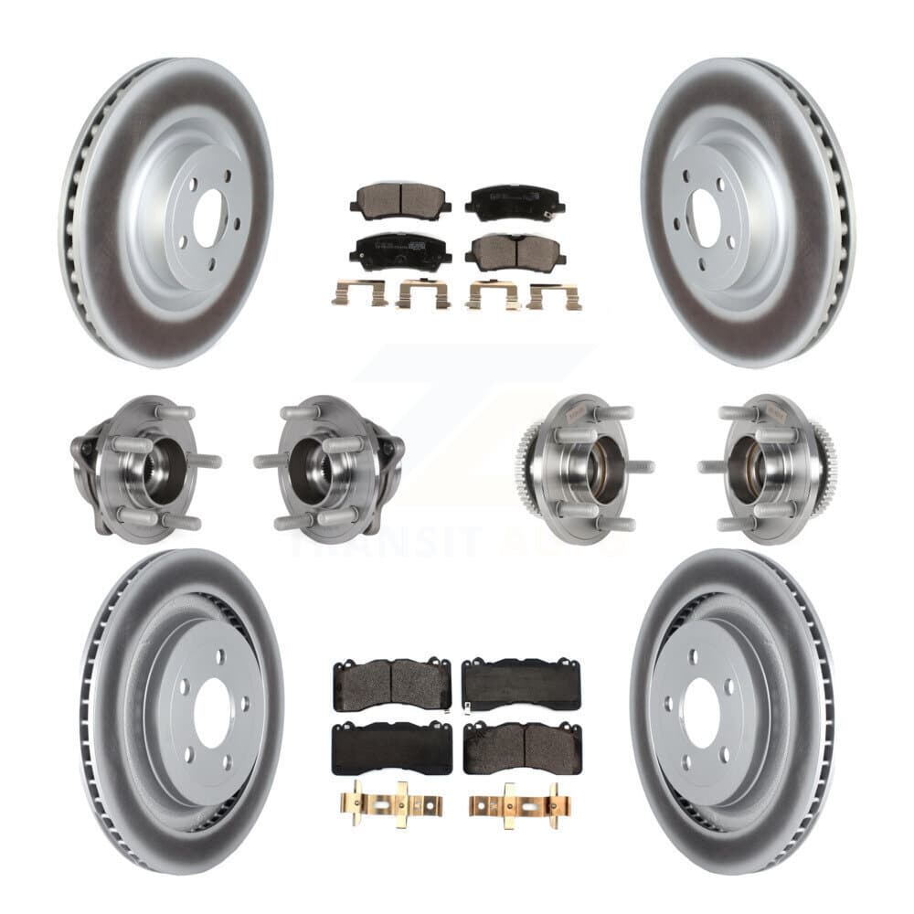 Transit Auto - KBB-126191 - Front and Rear Wheel Bearing and Hub Assembly Kits image 1