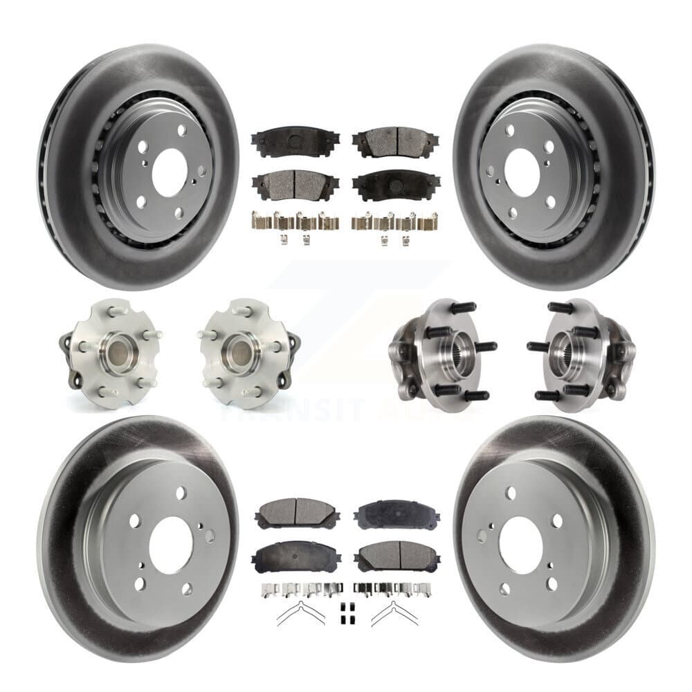 Transit Auto - KBB-126197 - Front and Rear Wheel Bearing and Hub Assembly Kits image 1