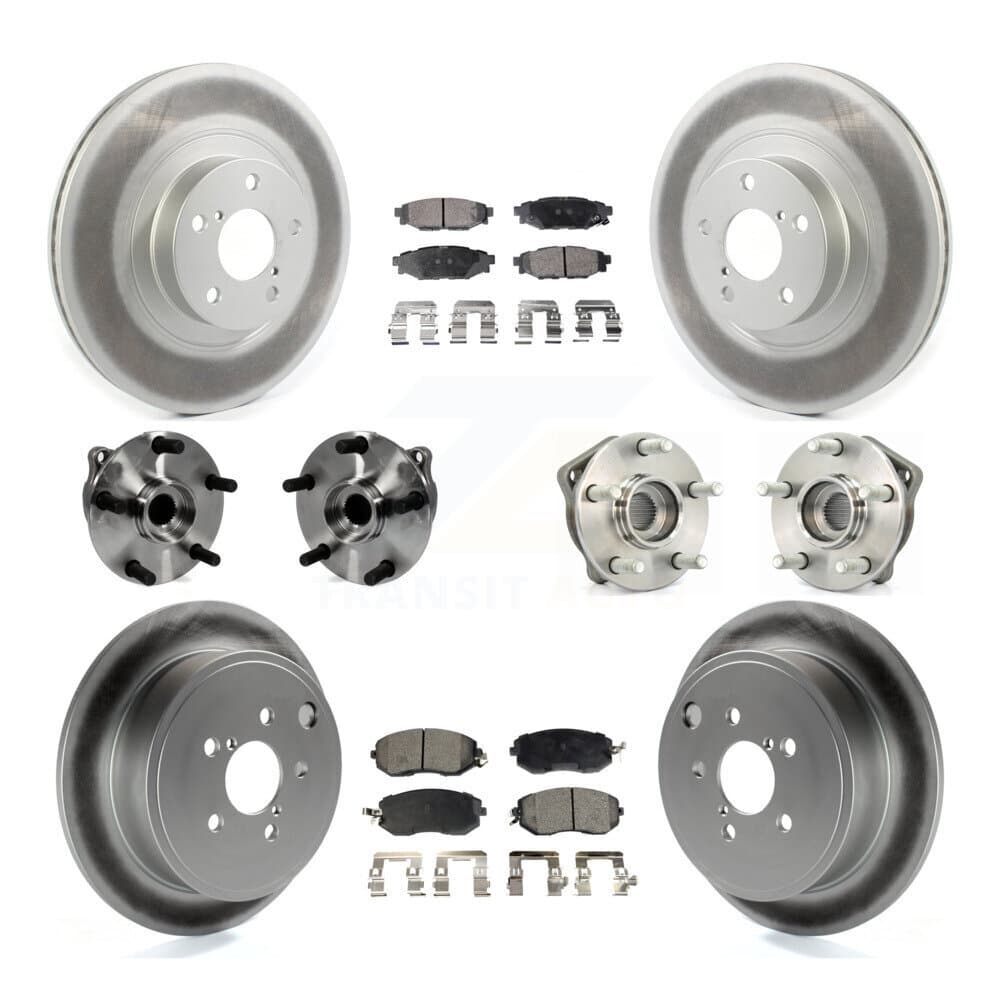Transit Auto - KBB-126207 - Front and Rear Wheel Bearing and Hub Assembly Kits image 1