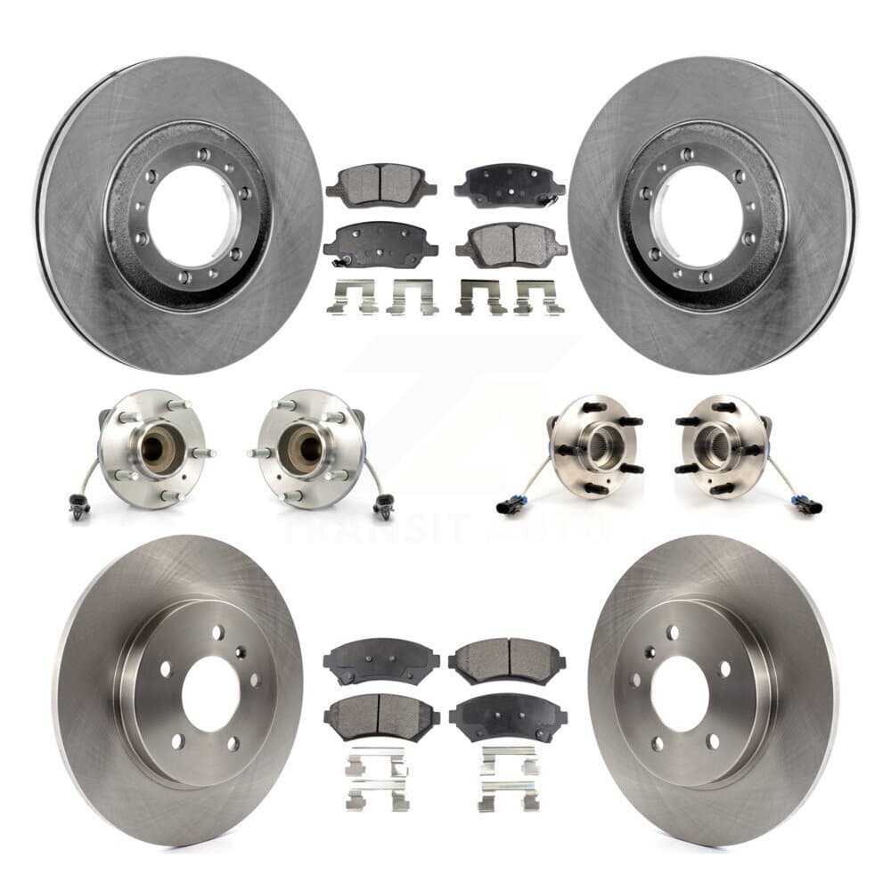Transit Auto - KBB-126836 - Front and Rear Wheel Bearing and Hub Assembly Kits image 1