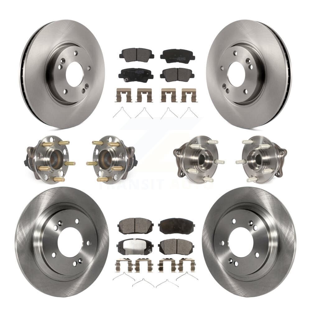 Transit Auto - KBB-126847 - Front and Rear Wheel Bearing and Hub Assembly Kits image 1