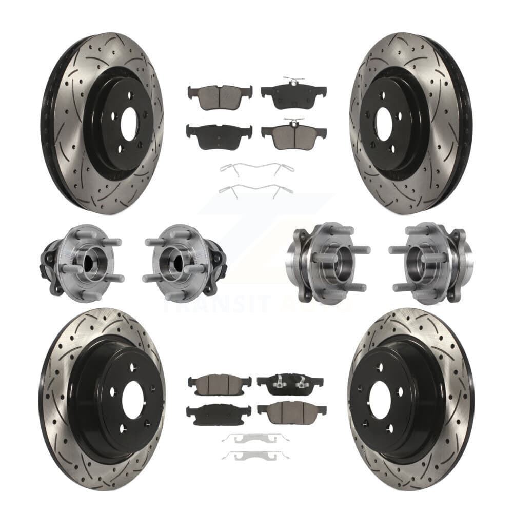 Transit Auto - KBB-126967 - Front and Rear Wheel Bearing and Hub Assembly Kits image 1