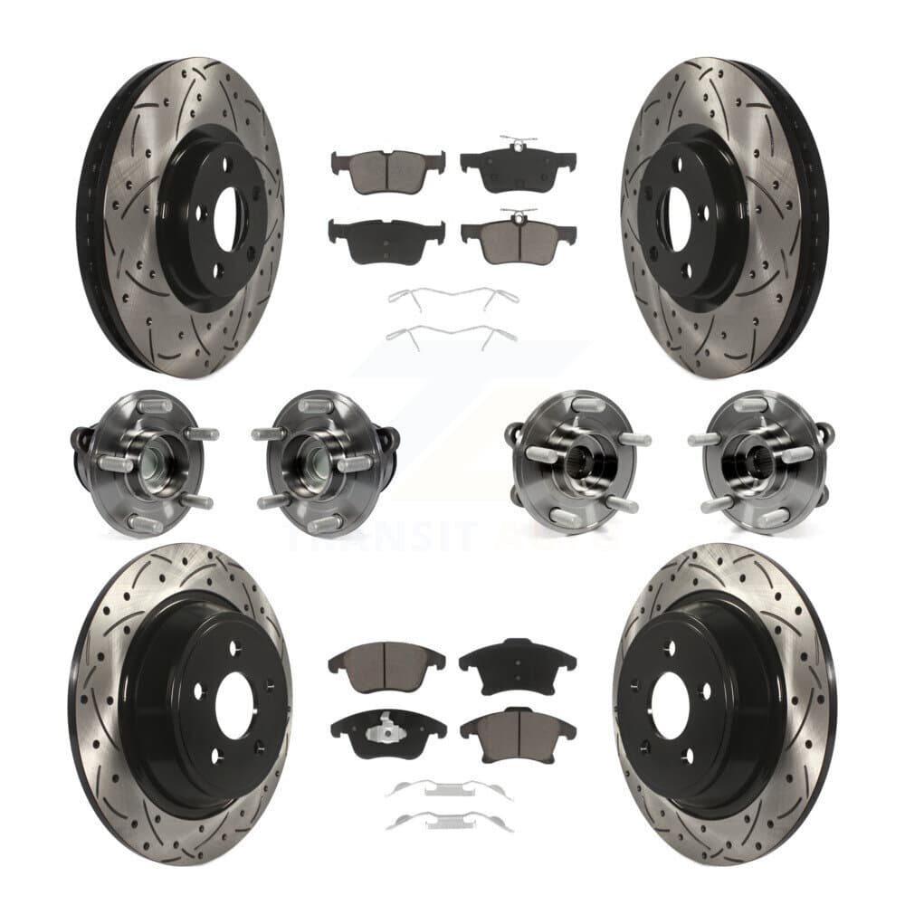 Transit Auto - KBB-126972 - Front and Rear Wheel Bearing and Hub Assembly Kits image 1