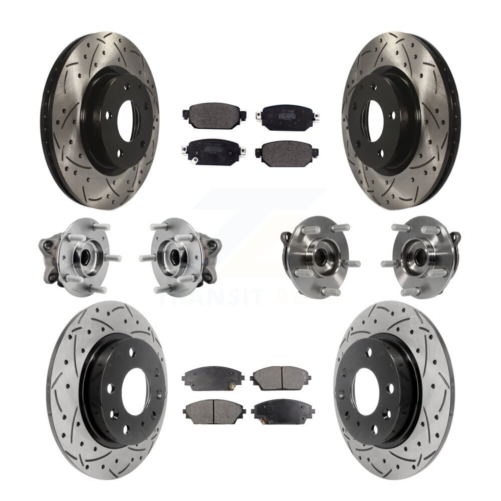 Transit Auto - KBB-127035 - Front and Rear Wheel Bearing and Hub Assembly Kits image 1