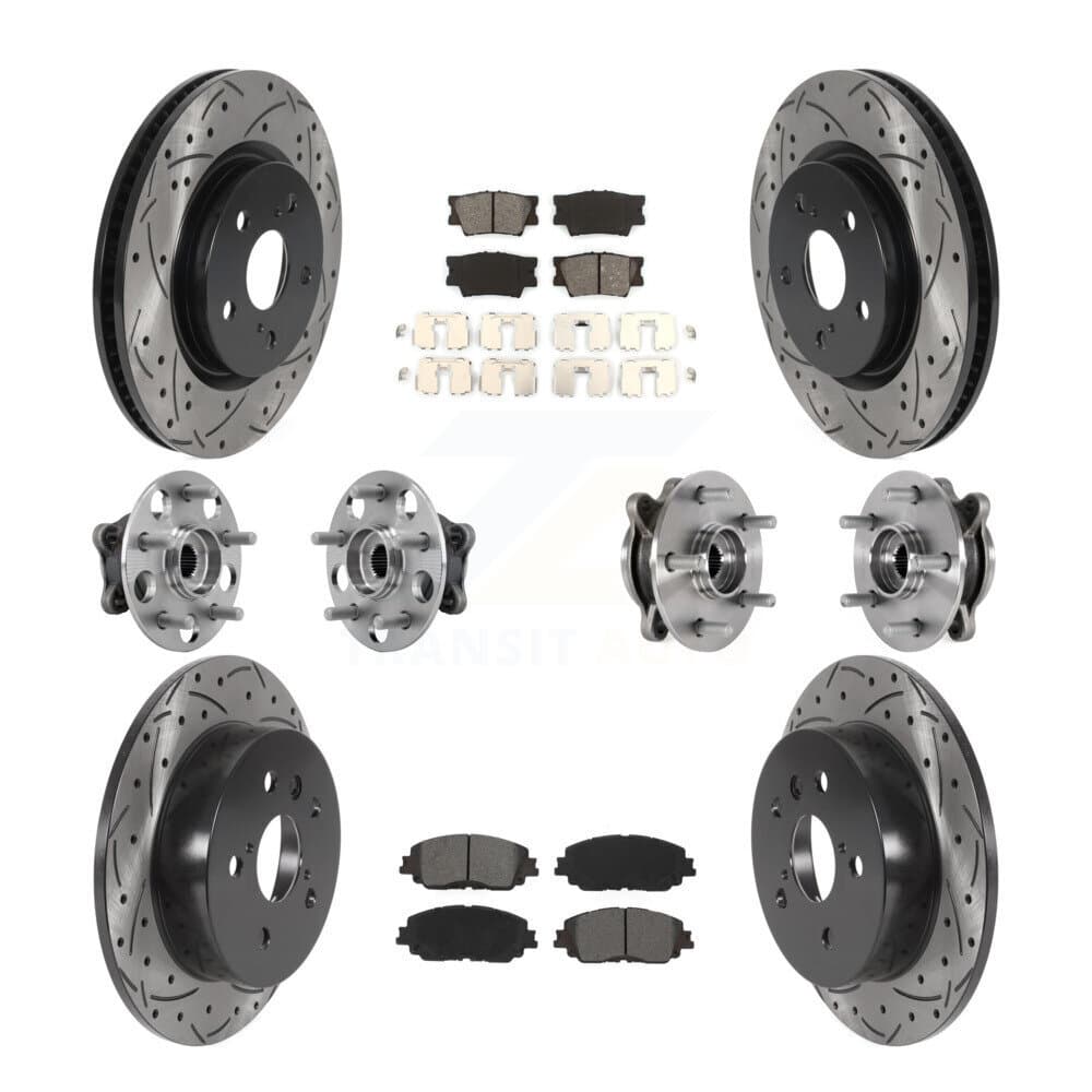 Transit Auto - KBB-127083 - Front and Rear Wheel Bearing and Hub Assembly Kits image 1