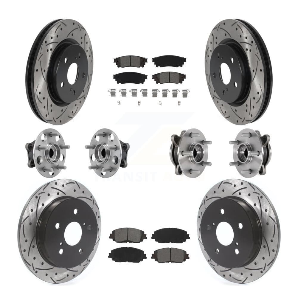 Transit Auto - KBB-127085 - Front and Rear Wheel Bearing and Hub Assembly Kits image 1