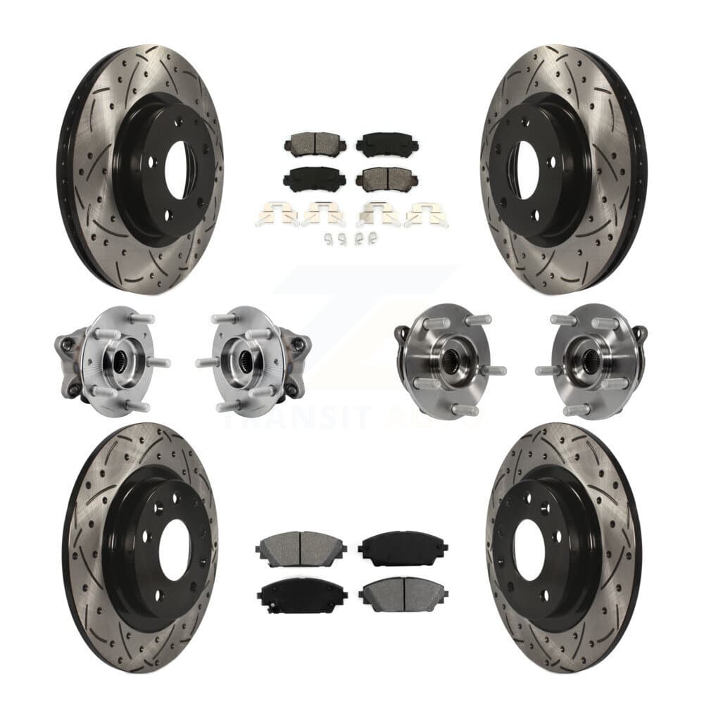 Transit Auto - KBB-127091 - Front and Rear Wheel Bearing and Hub Assembly Kits image 1