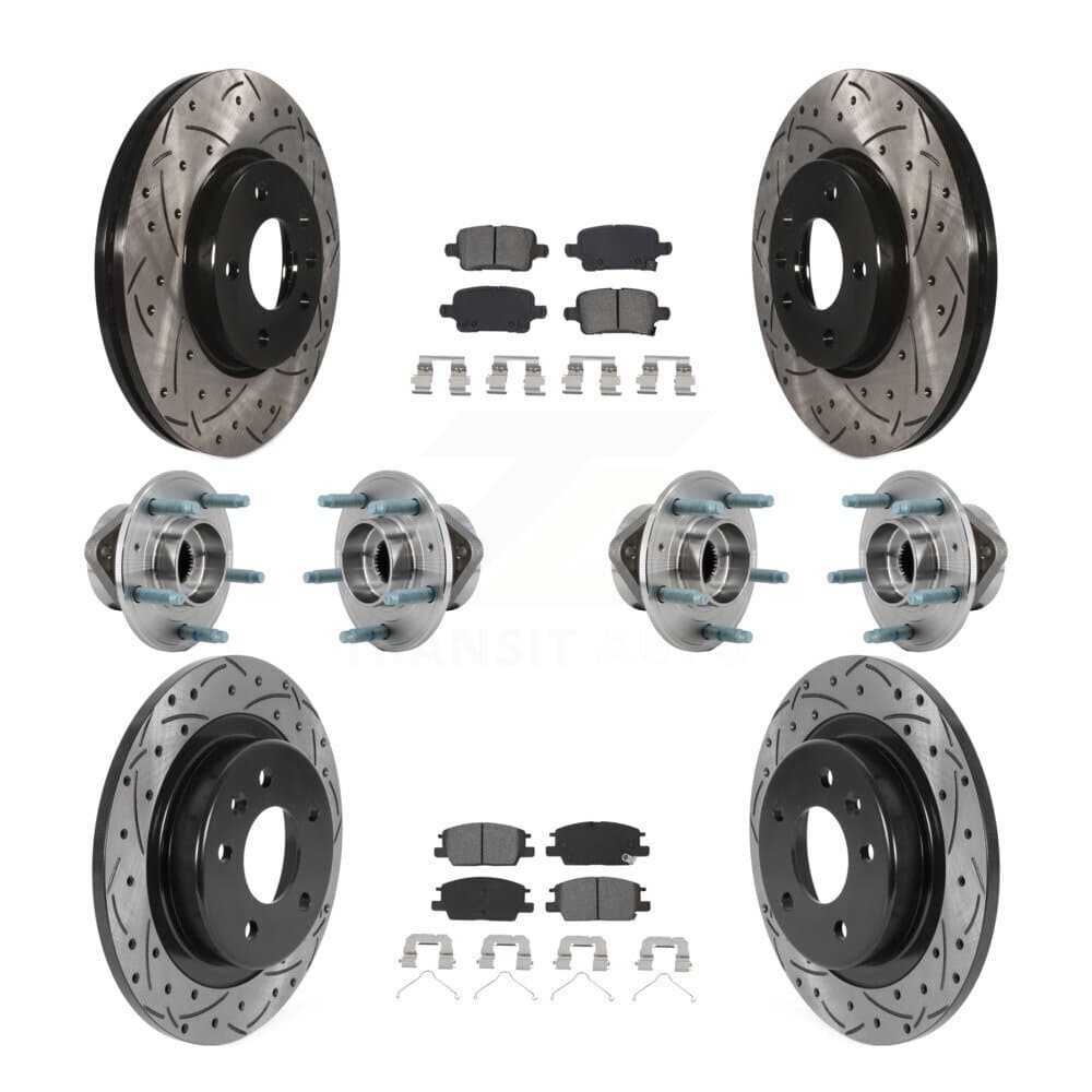 Transit Auto - KBB-127101 - Front and Rear Wheel Bearing and Hub Assembly Kits image 1