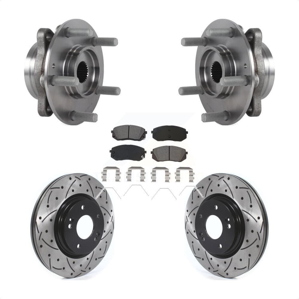 Transit Auto - KBB-127104 - Front Wheel Bearing and Hub Assembly Kits image 1