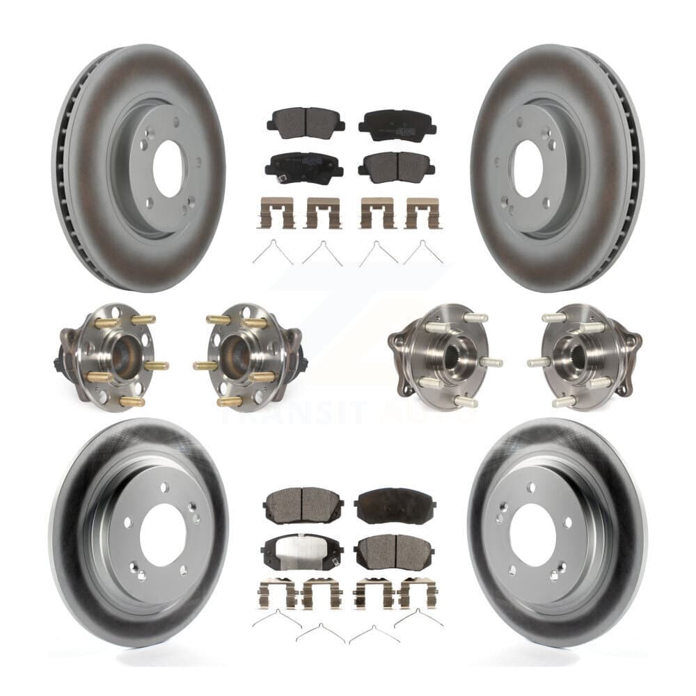 Transit Auto - KBB-127276 - Front and Rear Wheel Bearing and Hub Assembly Kits image 1