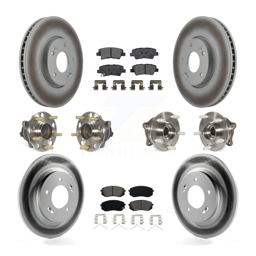 Transit Auto - KBB-127363 - Front and Rear Wheel Bearing and Hub Assembly Kits image 1